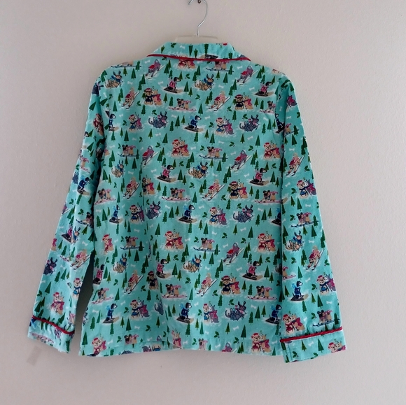 Wondershop Flanel Pajama with Sledding Dogs Print, size L - Picture 5 of 13